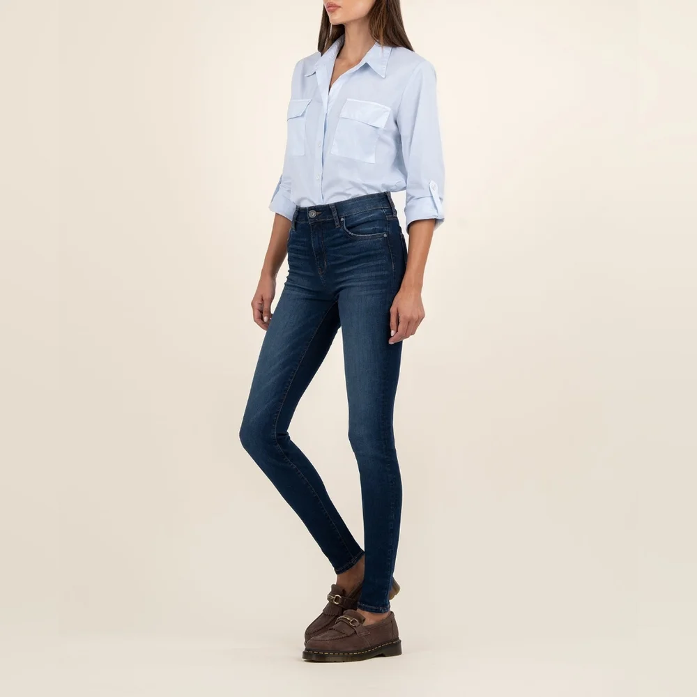 Kut From The Kloth Mia High Rise Slim Fit Skinny - Picture 2 of 6